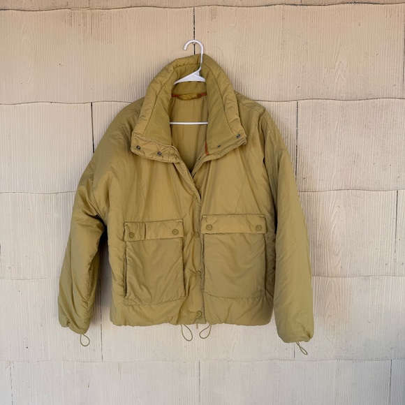 Free People Movement Phoebe Packable Puffer Jacket 'Mustard' - Picture 1 of 6